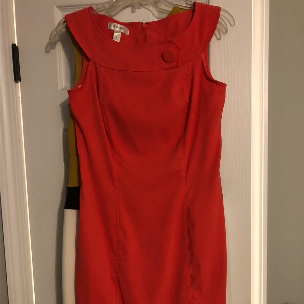 Dress Barn Coral dress.